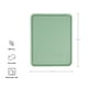 thumbnail image 3 of Tabla de cortar KitchenAid Classic de plástico de 11 x 14 pulgadas, color verde, 3 of 3