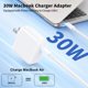 thumbnail image 2 of Cargador MacBook UCCRIE 30W USB‑C, cable de 6 pies, 2 of 7