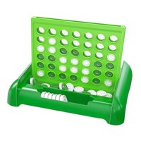 Magideal - Juego De Mesa 4 En Fila, Juego De Conexión, Juguete Educativo, Juego De Estrategia, Juego De Mesa Familiar Para Niños, Adultos, Regalos De Cumpleaños Verde