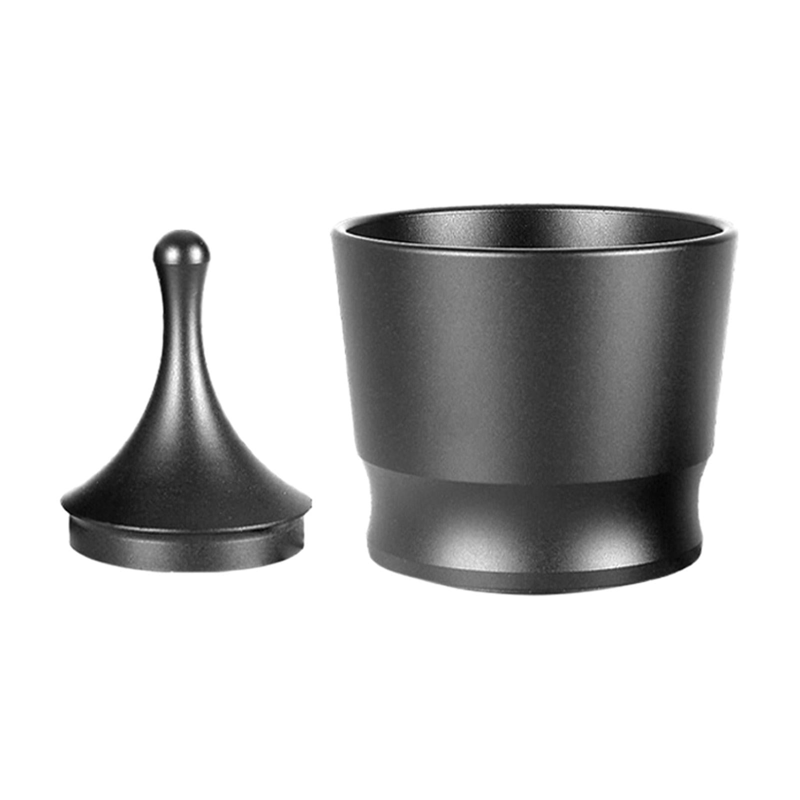 Magideal - Taza Dosificadora De Café Con Distribuidor De Café, Taza Dosificadora De Café, Tazón, Taza Para Máquina De Café, Pieza De Café Para Tiendas De Café, Negro