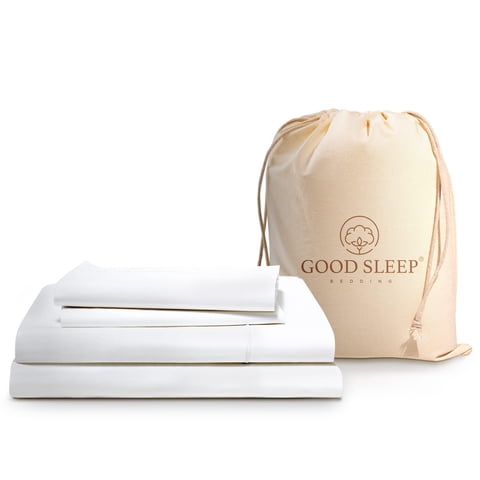 Juego De Sábanas Good Sleep Bedding Tamaño King, 100% Algodón Egipcio