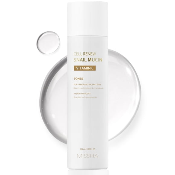 Tónico facial MISSHA Cell Renew Snail Mucin Vitamina C 150 ml