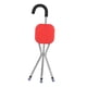 thumbnail image 3 of Bastón Con Silla Plegable Capacidad De 100 Kg Para Personas Mayores Abuela Handicap Rojo, 3 of 3