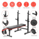thumbnail image 1 of Press banca abdominal reclinable Boomfit 5 niveles, 1 of 3
