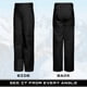 thumbnail image 4 of Pantalones de nieve Arctix Kids negros, talla L, 4 of 8