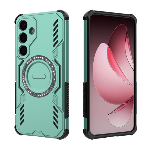 Funda Foxdock Para Samsung Galaxy S25 Plus , Magnética, Resistente A Golpes, Con Soporte, Unisex, Carga Inalámbrica