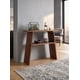 thumbnail image 5 of Mesa Arrimo recibidor Auxiliar de Madera Natural 80x80x30cm color Roble, 5 of 5