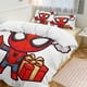 thumbnail image 2 of Christmas Spider-Man Comforter Set for Kids Boys Teen Men Tween 3D Lightweight Microfiber Bedding Sets, 2 of 4