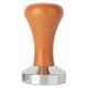 thumbnail image 5 of Práctico Mango De Madera Café Tamper Espresso 53mm Marrón Oscuro, 5 of 5