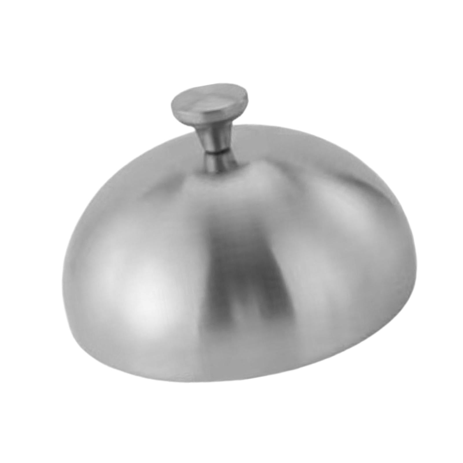 Magideal - Tapa De Plancha De Metal Para Untar, Cúpula Para Derretir Queso Con Asa, Tapa Para Cocinar Al , Plato Para Servir, Cúpula Para Sándwiches, Cocina 20 Centímetros
