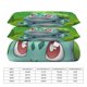 thumbnail image 2 of Bulb_asaur Print Bedding Set Pattern Duvet Cove Set 3 Pieces 1 Quilt Cover And 2 Pillowcases for Women Men Teens, 2 of 5
