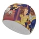 thumbnail image 1 of Bella: La bella y la bestia Gorro de Natación de Licra, Gorro de Baño de Tela Cómoda, Gorro Elástico Antideslizante para Hombres, Mujeres y Niños, 1 of 6