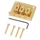 thumbnail image 1 of Puente De Guitarra Con Juego De Tornillos De Llave Para Guitarra Eléctrica De 3 Cuerdas Parte Dorada, 1 of 2