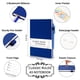 thumbnail image 2 of Cuaderno fólá A5 13x21 cm Pack de 24 + 24 bolígrafos azul marino, 2 of 7