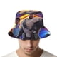 thumbnail image 4 of Mi Papá el Cazarrecompensas Sombrero bucket para adultos, gorra de protección solar, sombrero de pescador plegable para viajes al aire libre, pesca y actividades de verano, 4 of 6