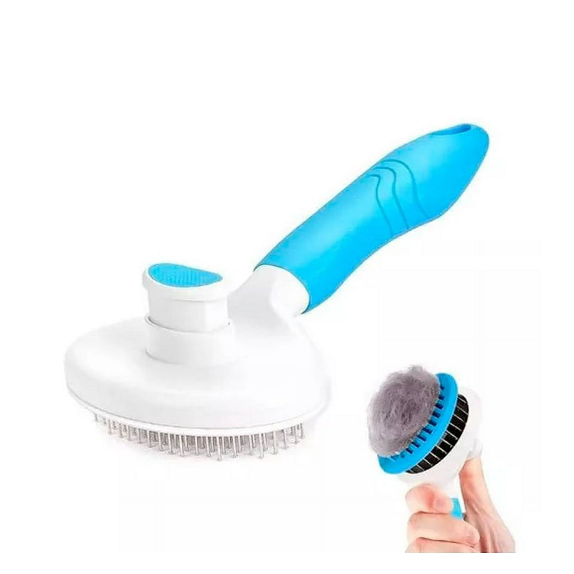 Genérico - Cepillo Quita Elimina Pelos Mascotas Perros Gatos Gris