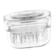 thumbnail image 2 of Peine aplicador de cuero cabelludo, bola rodante, cepillo de masaje para el cabello de múltiples funciones reutilizable, cepillo para el cabello para , Blanco, 2 of 5