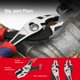 thumbnail image 4 of Juego de alicates WORKPRO Premium Cr-V Construction de 6 a 8 pulgadas con bolsa, 4 of 9