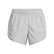 thumbnail image 2 of Pantalones cortos Under Armour Fly de Heathered para mujer, color gris, 2 of 5