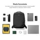 thumbnail image 2 of Tomtoc Mochila Explorer-T60 para notebook 15.6" - Negro, 2 of 8