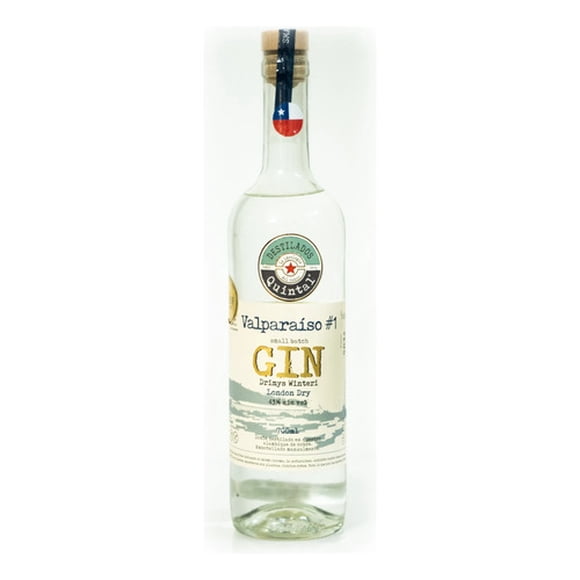 Destilados Quintal - Gin Valparaíso #1 London Dry - 700 Ml Gin