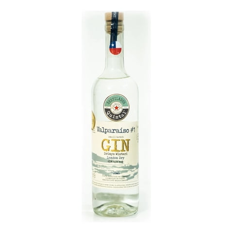 Gin Valparaíso #1 (700Ml) Destilados Quintal Gin