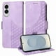 thumbnail image 1 of Carcasa FOXDOCK Samsung Galaxy S25 Edge de cuero PU, diseño acolchado clásico, protección contra caídas y rayones, 1 of 5