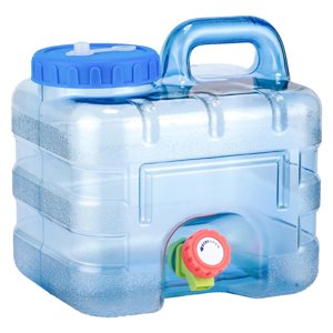 Magideal - Contenedores De Almacenamiento De Agua, Contenedor De Agua Para Acampar, De Agua Grande Portátil Con Grifo Para Acampar Al , Picnic,