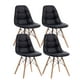 thumbnail image 1 of 4un Silla Eames Acolchada Buckle - Negro, 1 of 3