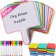 thumbnail image 1 of Pizarras de borrado seco Toosunny pack de 12 unidades 20 × 25 cm con marcadores, 1 of 7