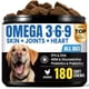 thumbnail image 1 of Suplemento Omega 3-6-9 para perros BuddyCheer con aceite de salmón, 180 masticables blandos, 1 of 9