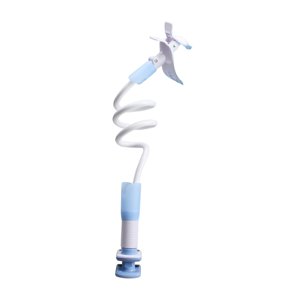 Magideal - Soporte Para Biberón , Soporte Para Biberones, Clip Para Biberón, Soporte Fijo Portátil Para , Cochecito, Cuna, Cochecito , Azul 105Cm