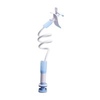 Magideal - Soporte Para Biberón , Soporte Para Biberones, Clip Para Biberón, Soporte Fijo Portátil Para , Cochecito, Cuna, Cochecito , Azul 105Cm