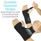 thumbnail image 4 of Muñequera Vive Carpal Tunnel, soporte de compresión manual, negra, 4 of 9
