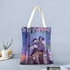 thumbnail image 2 of Suzume Bolso de tela con estampado de lienzo para mujer, bolsa de compras reutilizable y estética, con cremallera interior, regalo para mujer,38*45cm., 2 of 6