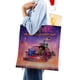 thumbnail image 4 of Dreamworks Home Bolso de tela con estampado de lienzo para mujer, bolsa de compras reutilizable y estética, con cremallera interior, regalo para mujer,40*40cm., 4 of 6