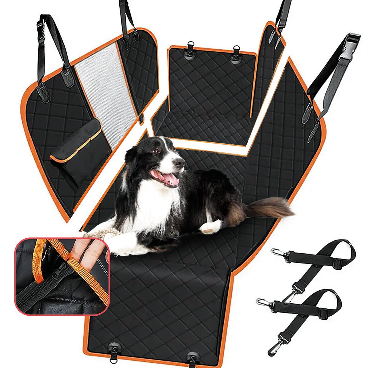 The Duke Company - Cubre Asiento Auto Para Mascotas Funda Cobertor Duke 5 En 1