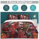 thumbnail image 5 of Deadpool Family Bed 3 Piece Set Personalized Bedding Decor for Kids And Teens Anime Student Dormitory Cover, 5 of 5