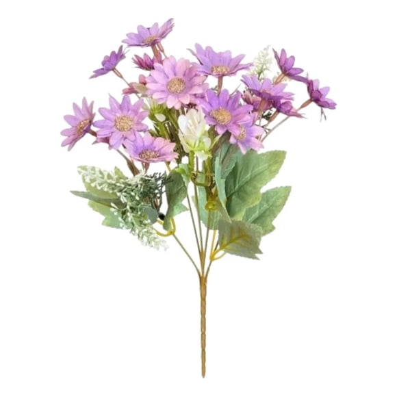 Set 5 Ramo Flores Silvestres Artificiales Decorativas Jhn