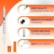 thumbnail image 4 of Jeringa De 1 Ml Cc Con Aguja 30 G 8 Mm Paquete De 25, 4 of 6