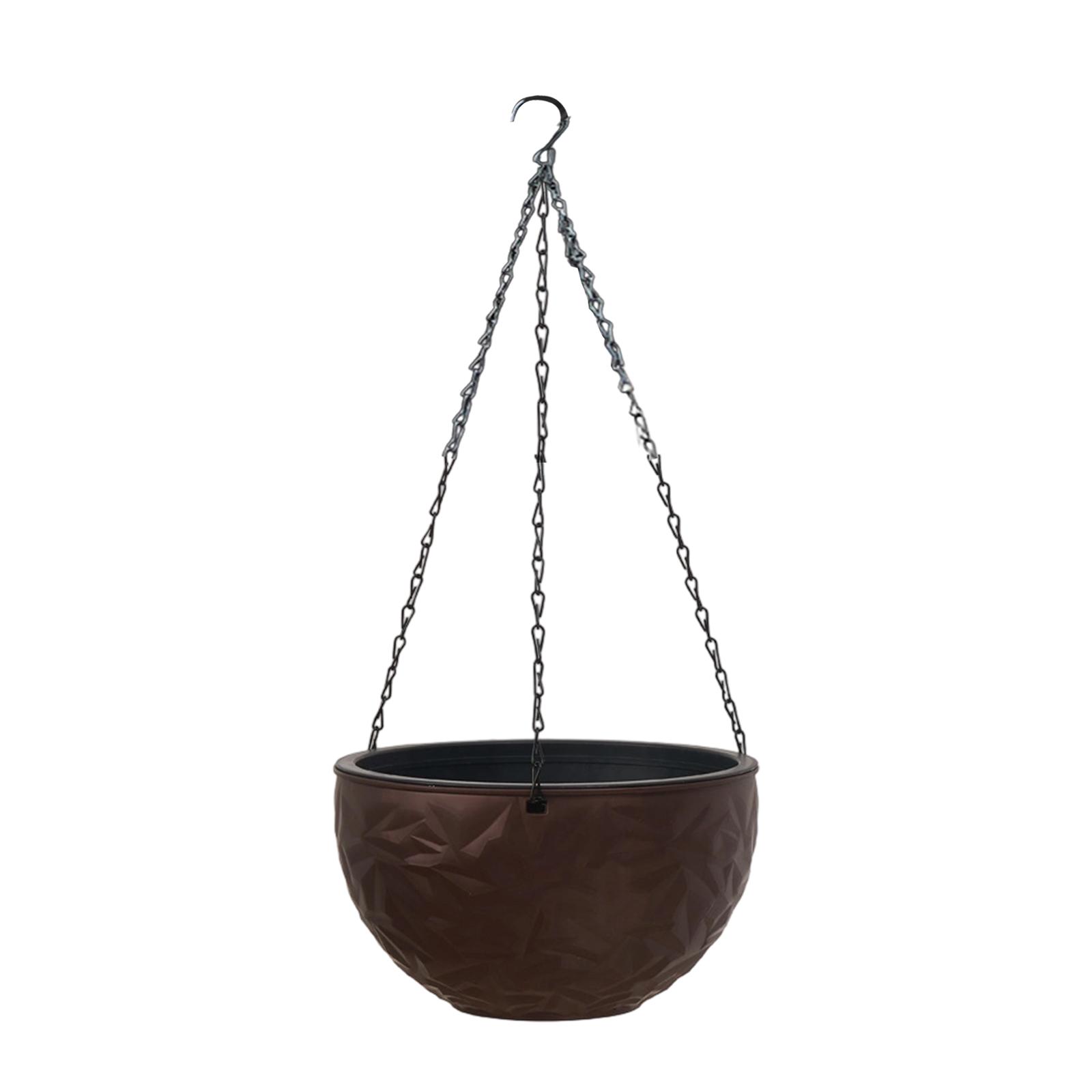 Ioensy - Maceta Colgante Para Decoración De Jardín, Ideal Para Casa De Campo, Balcón, Oficina Y Café.