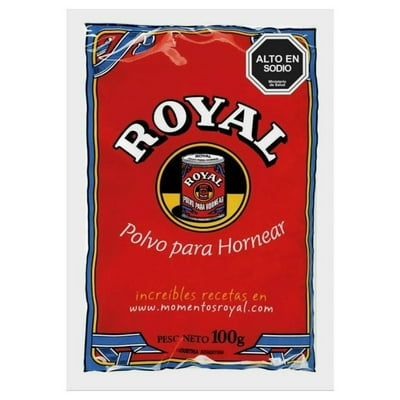 Polvos Para Hornear Sobre 100 G Royal