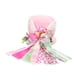 thumbnail image 1 of Easter Tree Topper Hutbaum Top Dekor requerido orejas de conejo rosa con arco para familias festivas Decoración de la fiesta de la sala de estar de la, 1 of 5