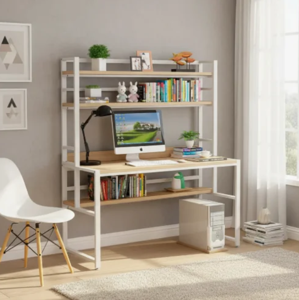 A22 - Escritorio Mesa Estructura Metalico 130X82X75