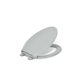 thumbnail image 1 of Asiento de inodoro KOHLER Cachet ReadyLatch Quiet-Close Grey, 1 of 9