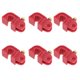 thumbnail image 1 of Bloqueo De Disyuntor Universal De 6 Piezas Rojo Con Tornillo Torcido, 1 of 5
