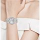 thumbnail image 5 of Reloj de Cuarzo Redondo con Pedrería, Caja de Aleación con Puntero, Correa de Acero Inoxidable, Reloj de Pulsera Impermeable, Accesorio Elegante Diario para Hombre y Mujeres, 5 of 8