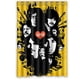 thumbnail image 1 of Cortina de ducha moderna de The Beatles, juego de cortina de baño con ganchos, tamaño 36 x 72 pulgadas, 1 of 3