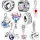 thumbnail image 1 of Charms Plateados, 9 Unidades, 4,0-4,5 mm para Pulsera, 1 of 3