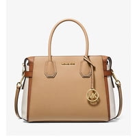 Bolso Satchel Michael Kors Mercer Color Block Camel
